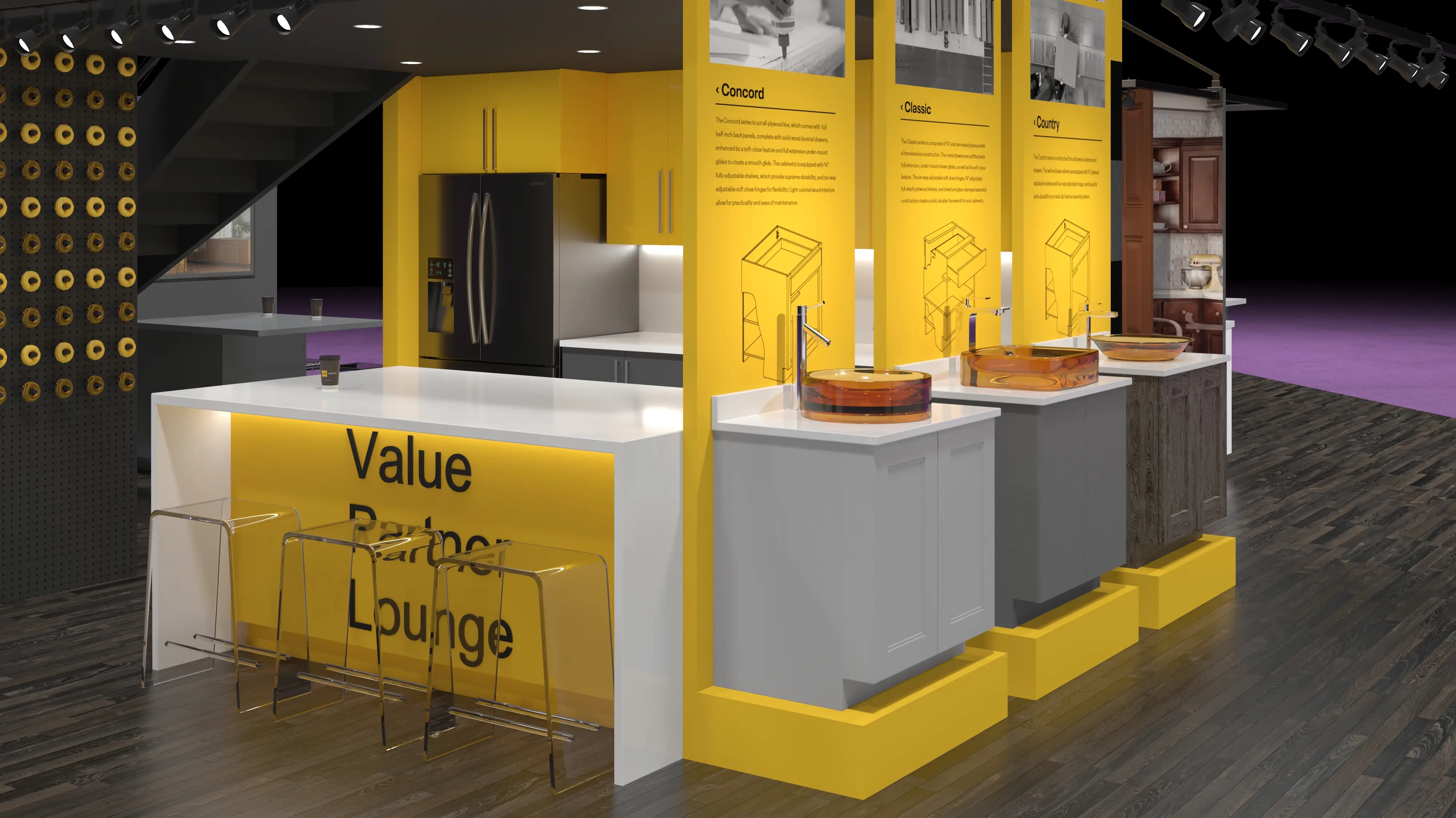 KLEE Technologies Project - klee technologies 3d rendering of exhibition booth designs4