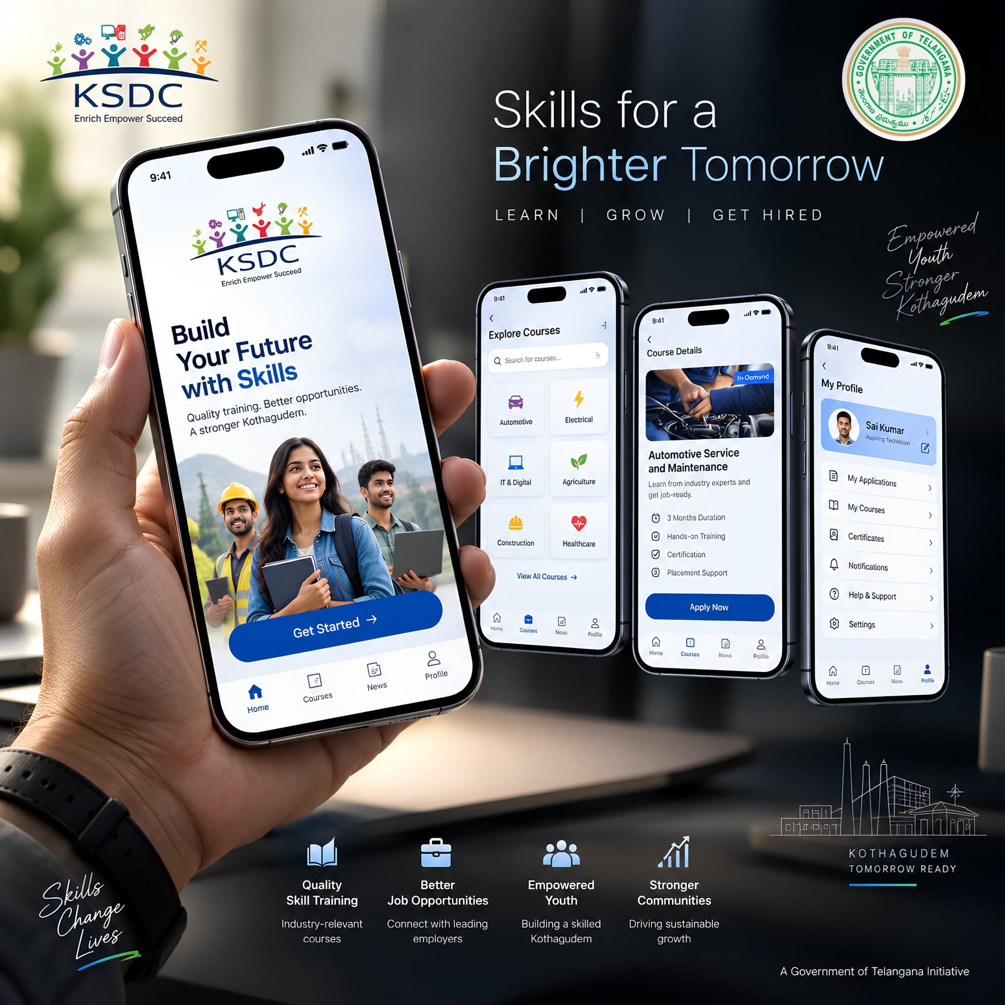 KLEE Technologies Project - ksdc ts govt mobile app