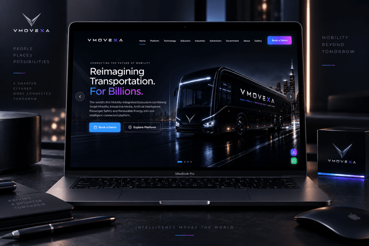 KLEE Technologies Project - vmovexa website project